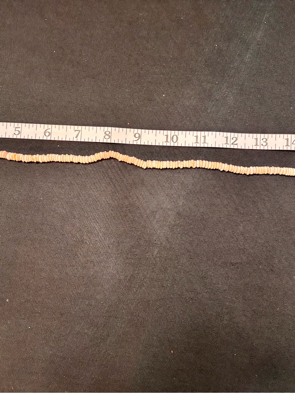 Puka Shell Necklace - Natural Cream Beach Hobo 16” - Picture 6 of 8